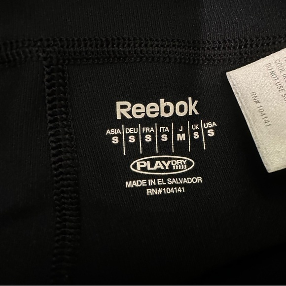 Reebok BCW High Rise Tight Caviar Leggings Insulate Compression Play Dry - Picture 2 of 4